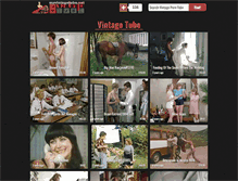 Tablet Screenshot of myvintagetube.net